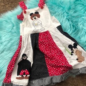 Disney Star Wars boutique dress Minnie Leia